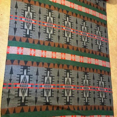 21 Yards Of Pendleton Style Wool Fabric 