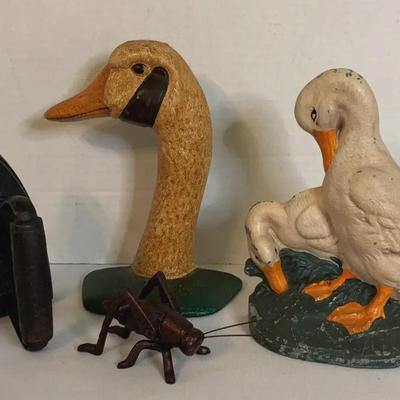 Cast Iron Door Stops , Paper Weight & Iron