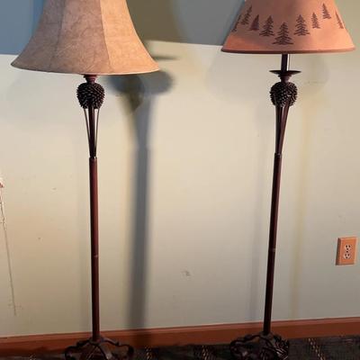 Pine Cone Floor Lamps #1 (2)