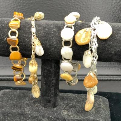 Bracelet with Natural Stones
