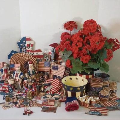 Red, White & Blue Decorations