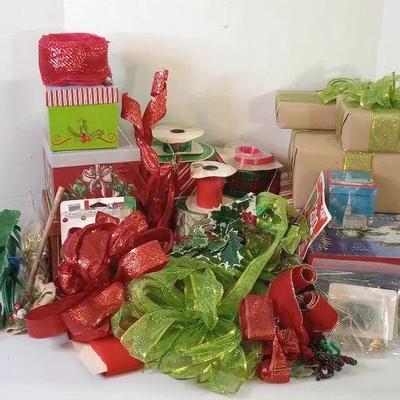 Christmas Ribbons + Boxes