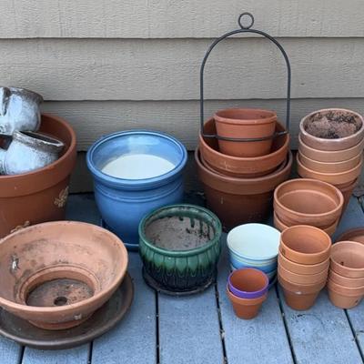 Terracotta and Ceramic Pots