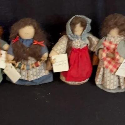 Possum Hollow Chore Dolls