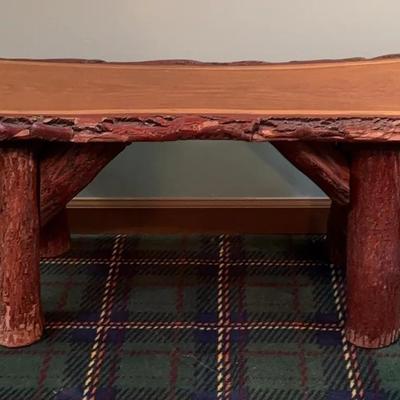 Raw Edge Log Bench #2