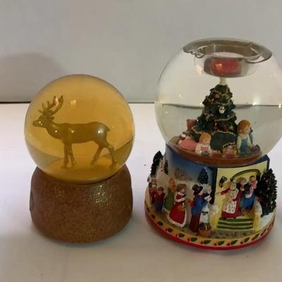 Snow Globe Music Boxes