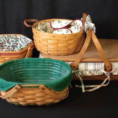 Longaberger Baskets for Christmas
