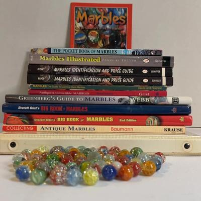 Marbles and Books on Marbles 
