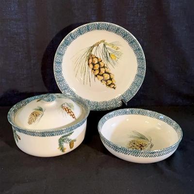 “Evergreen” By Thomson China - Serving Pieces #1