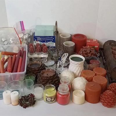 Candle Holders + Candles