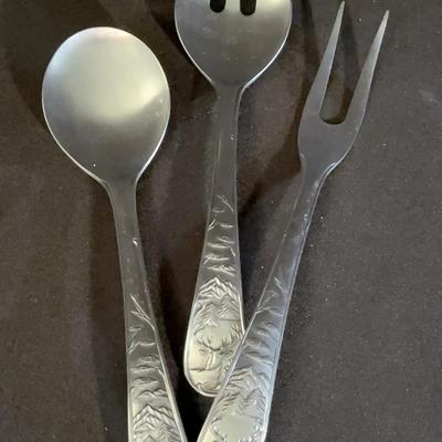 Cambridge Serving Pieces “Deer”