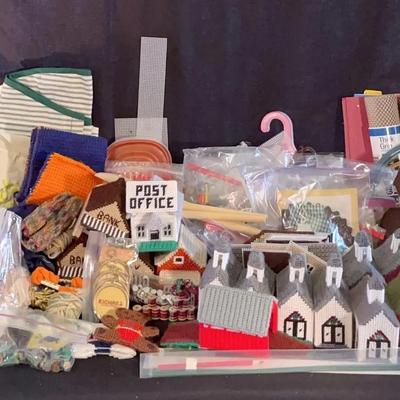 Needlework, Cross Stitch, Plastic Canvas + Arts & Crafts Supplies