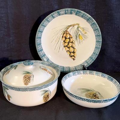 “Evergreen” By Thomson China - Serving Pieces #2