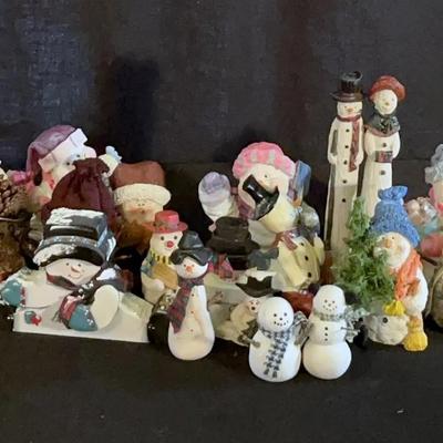 Snowman Figurines