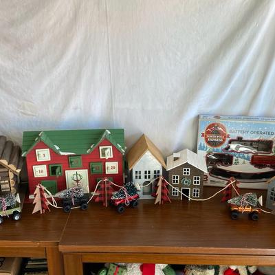 Modern Christmas Village 