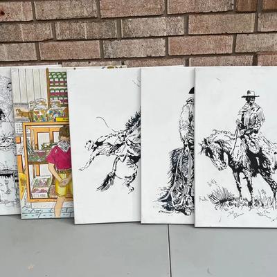 On Canvas By Bill Gorman 