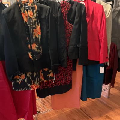 Women’s Skirt Suits & Dresses Featuring Name Brands