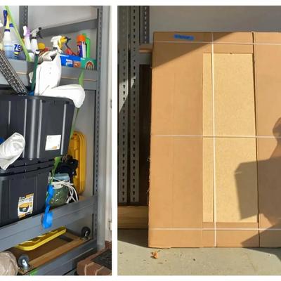 Uline Adjustable 4' Metal Shelving Units with Extra Shelf