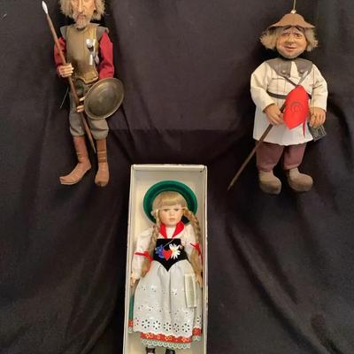 Czech Handmade Marionettes & Schneider Boxed Handmade Doll