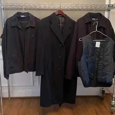 Men’s Coats Featuring Polo & London Fog