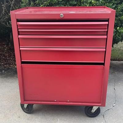 Stackon Red Metal Tool Chest. 