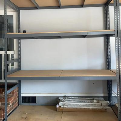 Uline Adjustable Metal Shelving Unit With Extra Shelf