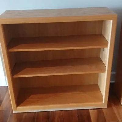 Light Oak Solid Wood Book Case