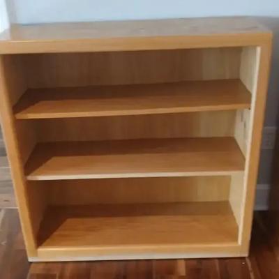 Solid Oak Book Case