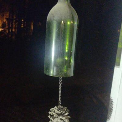 Wine Bottle Wind Chime