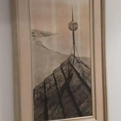 Northern Point Framed Print