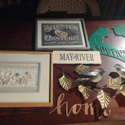 Metal, Wood And Other Home Decor