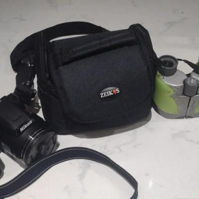 Nikon Coolpix L840 And L.L. Bean Binoculars With Case