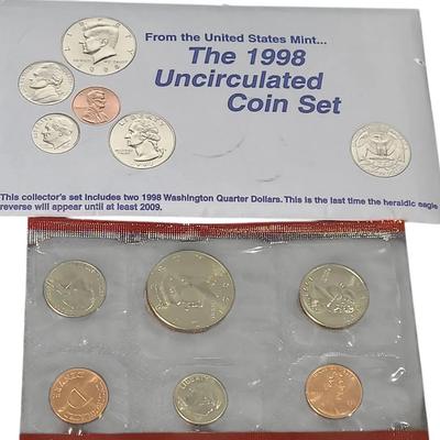 MF113 1995/1998 US Mint Uncirculated Coin Set 