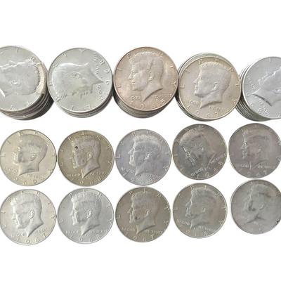 MI408 1965-1969 Kennedy Half Dollars