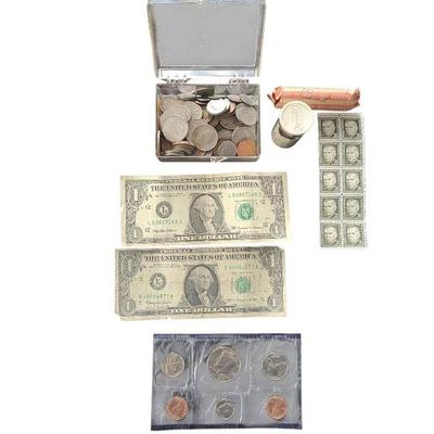 MI409 Misc US Money & Stamps