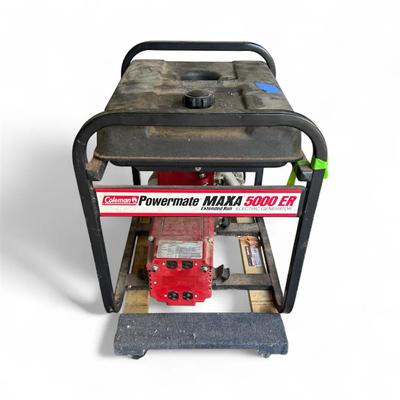 AL114 - Coleman Powermate 5000W Generator 