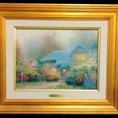BN103 Thomas Kinkade - Heather’s Hutch - With Authenticity 