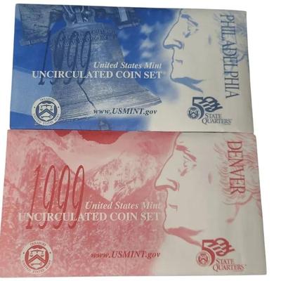 MF109 1999 US Mint Uncirculated Coin Sets
