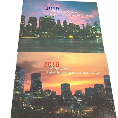MF110 2010 US Mint Uncirculated Coin Sets