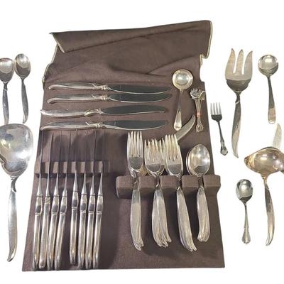 KJ104 Flair Silverware by Roger's Bros 