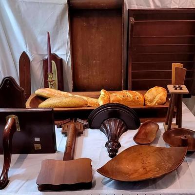 Mid Century Rustic Wooden Decor