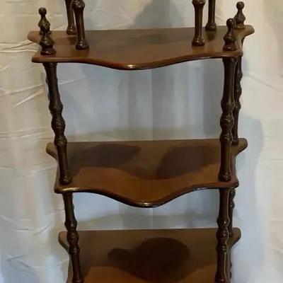 Victorian Five-Tier Curio Shelf