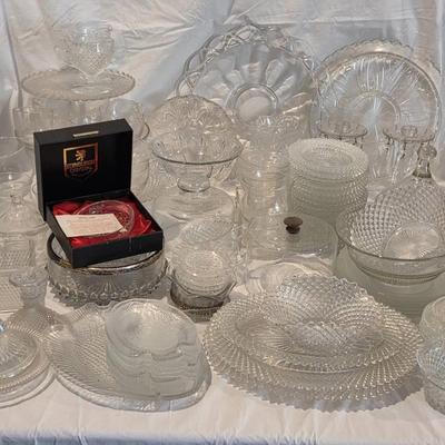 Cut Glass & Crystal Serving Collection Featuring Cake Stands & Platters