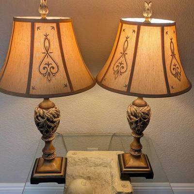 Decorative Table Lamps Set Of 2