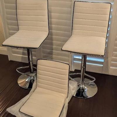 Raymour & Flanigan Brody Adj Height Barstools Set Of 2