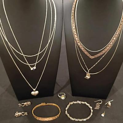 Sterling Necklaces, Bracelets, & More
