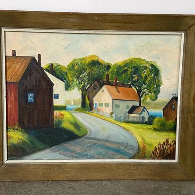 Oil Painting By E Mackenzie And Carl Johnson