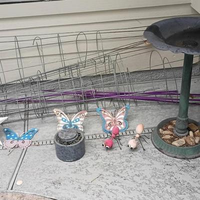 Plant Cages, Birdbath, Stōn Mini Fire Pit, & More