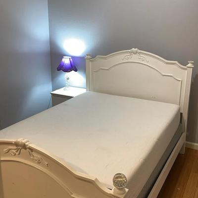 White Bed Frame & More