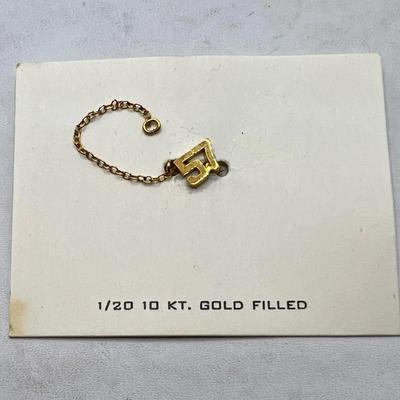 1/20 12K Gold Filled Pin — 1957